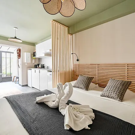 Apartamento L'Oasis Parisien - 2 Pers - Metro Oberkampf Exterior foto