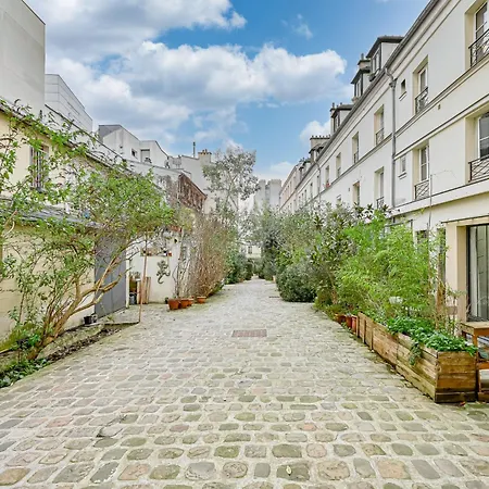 Apartamento L'Oasis Parisien - 2 Pers - Metro Oberkampf Exterior foto